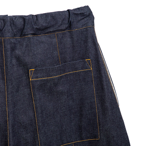 Sage Nation - Box Pleat Trouser Denim